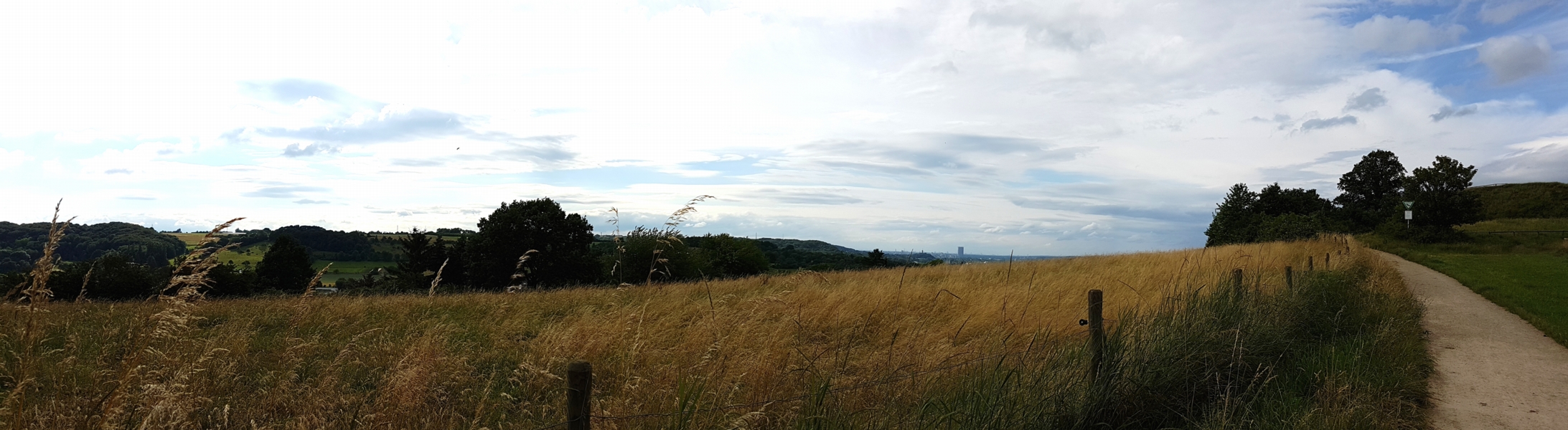 Von hier haben wir einen wundervollen Blick über Bonn.